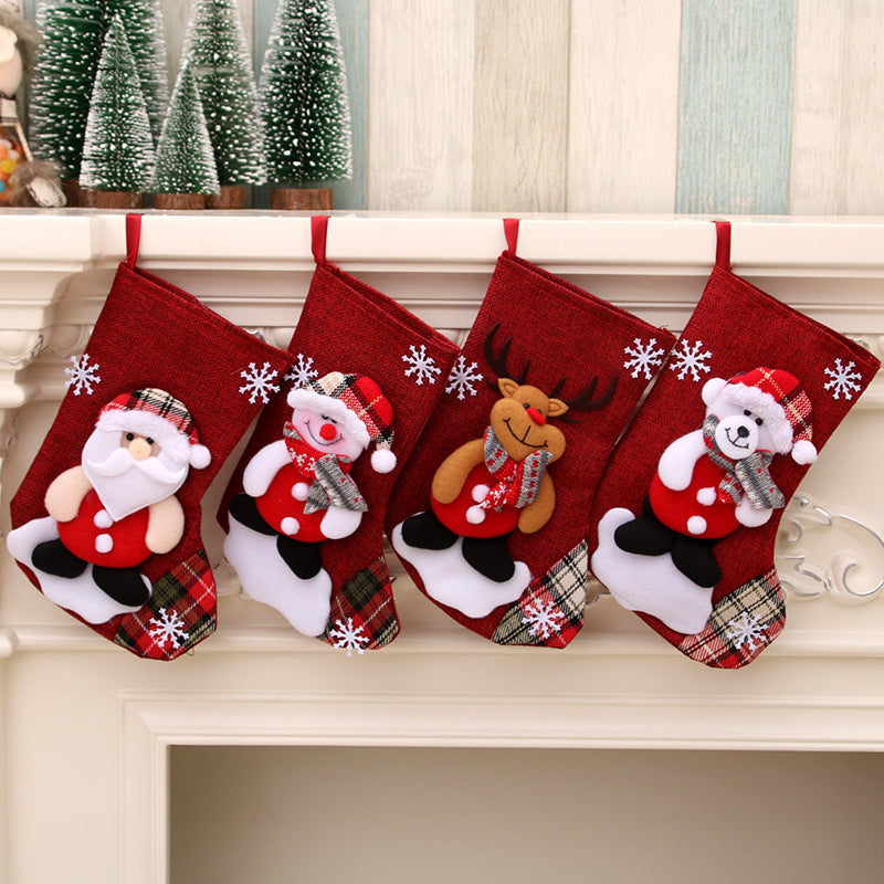 Christmas hanging socks