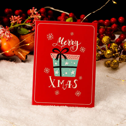 10 PCS Christmas greeting card with envelope