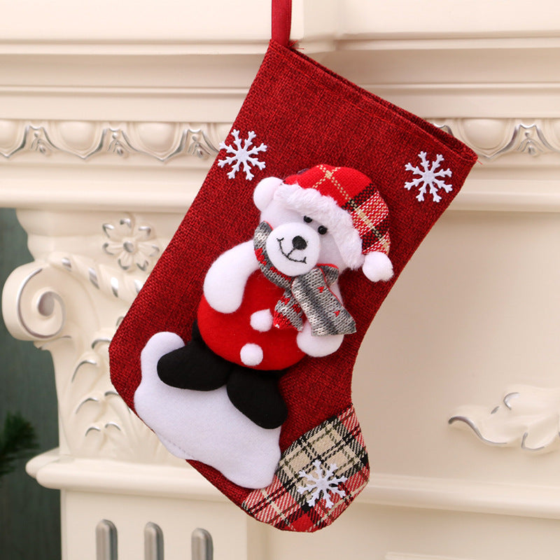 Christmas hanging socks