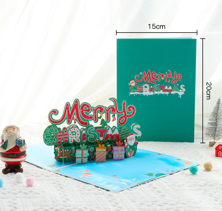 3D chirstmas card